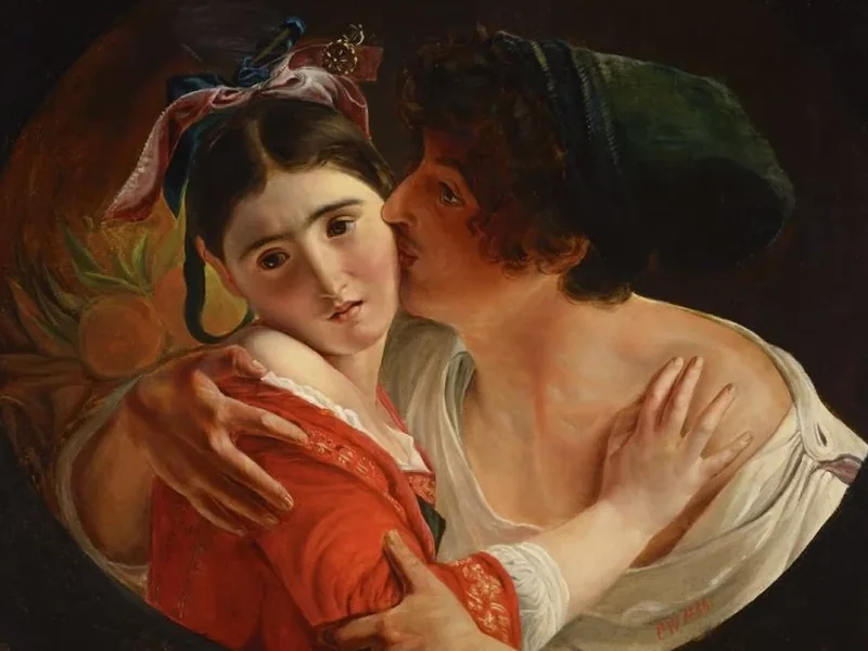 1783-Carl Sigismund Walther - Bacio